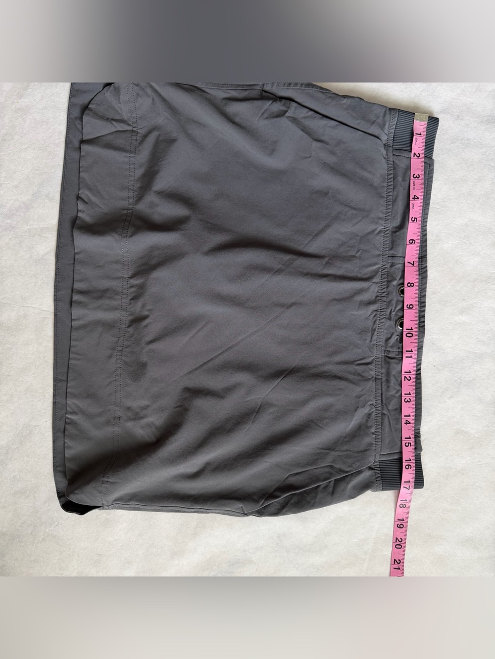 Athleta Skort Womens 12 Gray Midtown Golf Tennis Active Stretch Pickleball F - Picture 12 of 14